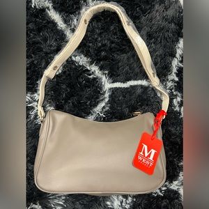 Greyish brown Montana West Crossbody bag purse new with tags